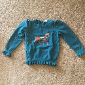 Janie Jack Horse Sweatshirt